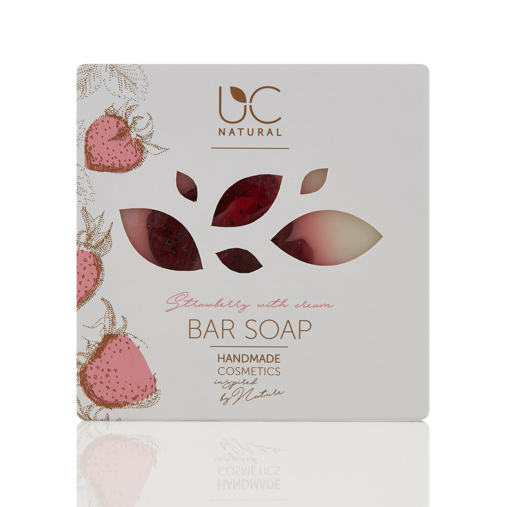 Strawberry With Cream Bar Soap